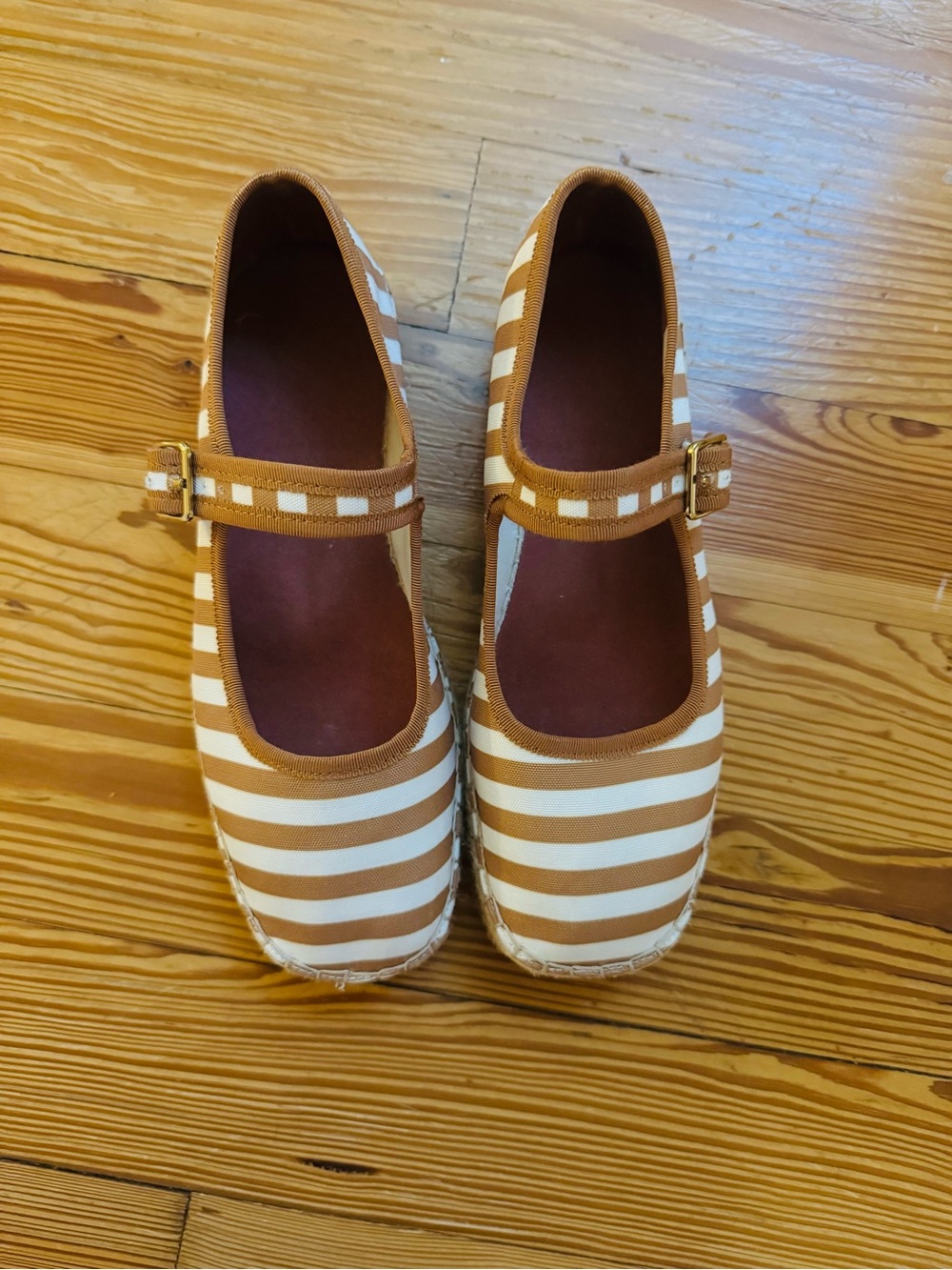 Anthropologie Canvas Mary Jane Espadrilles - Picture 2 of 3